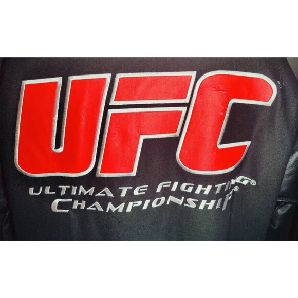 UFC Ultimate Fighting Championship Reversible Bomber Jacket Mens L **READ** - Picture 15 of 15